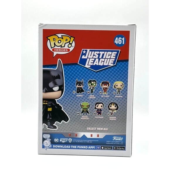 Funko Pop! DC Heroes Justice League Batman Bruce Wayne #461 Target Exclusive-NEW - Picture 3 of 6
